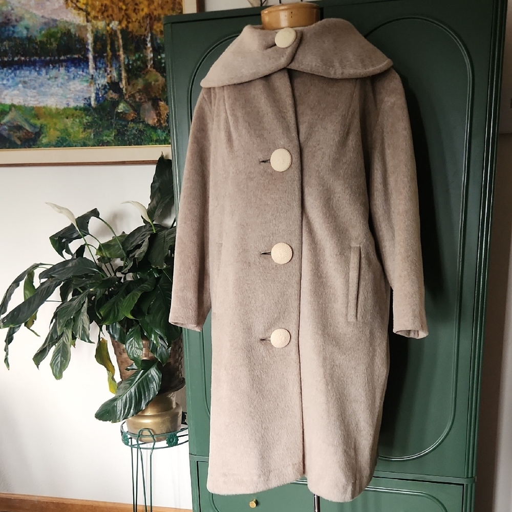 Vintage 1950s Wool Coat